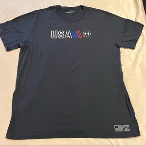 Under Armor Mens Black Graphic TShirt 3XL